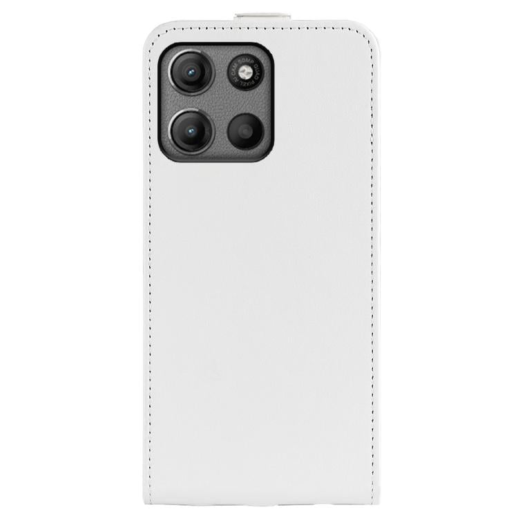 For Motorola Moto G15 R64 Texture Single Vertical Flip Leather Phone Case