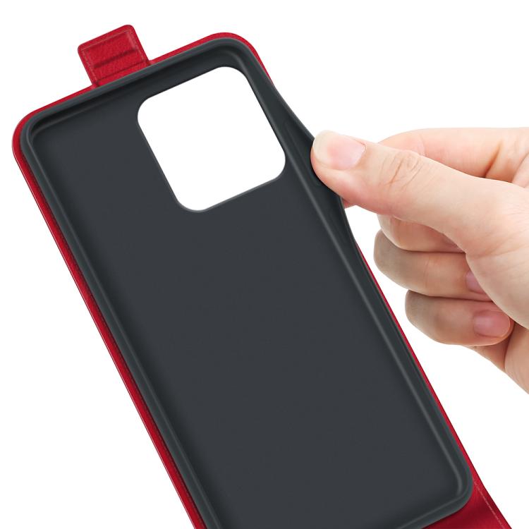 For Motorola Moto G15 R64 Texture Single Vertical Flip Leather Phone Case