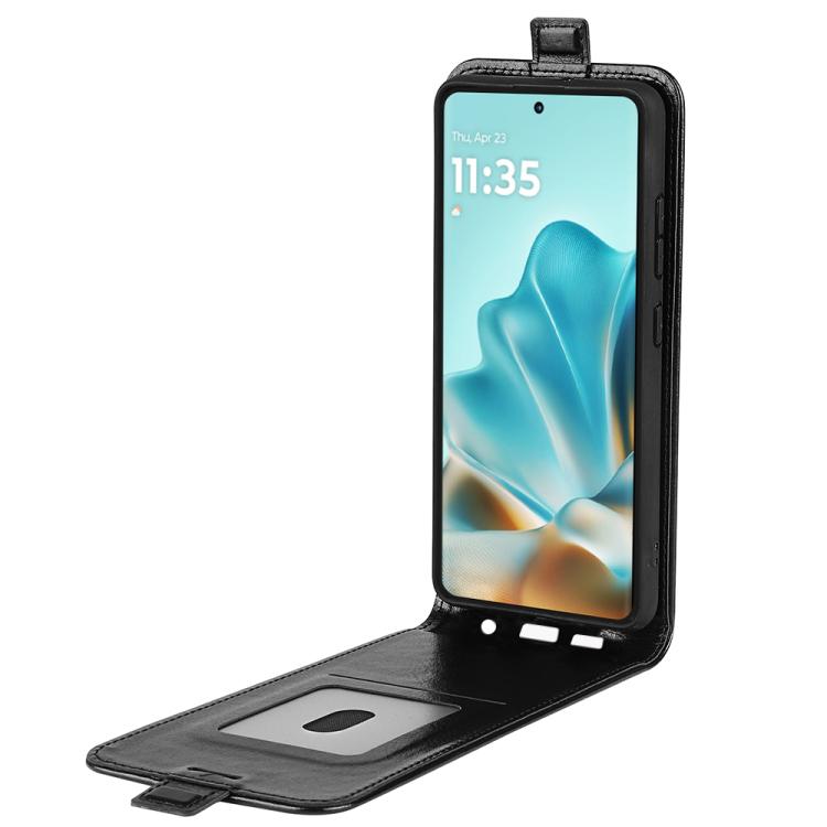 For Motorola Moto Edge 60 Fusion R64 Texture Single Vertical Flip Leather Phone Case