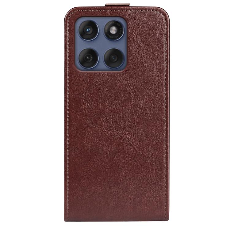 For Motorola Moto Edge 60 Fusion R64 Texture Single Vertical Flip Leather Phone Case