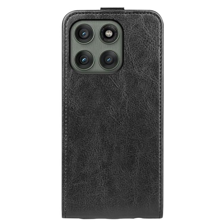 For Motorola Edge 60 Pro R64 Texture Single Vertical Flip Leather Phone Case