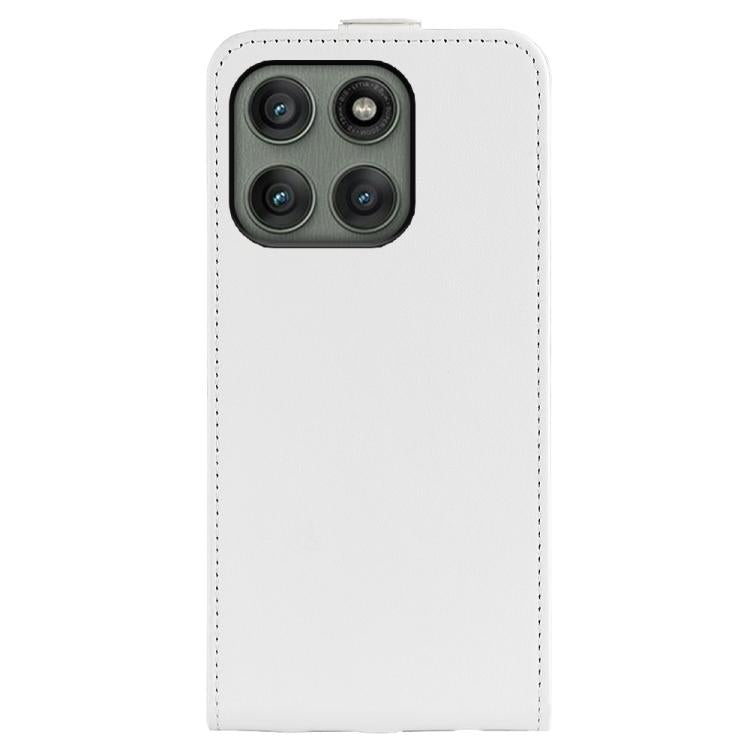 For Motorola Edge 60 Pro R64 Texture Single Vertical Flip Leather Phone Case
