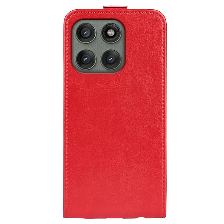 For Motorola Edge 60 Pro R64 Texture Single Vertical Flip Leather Phone Case