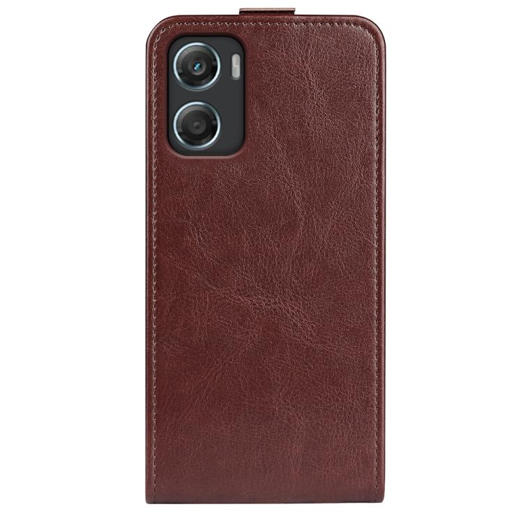 For Motorola Moto G06 4G R64 Texture Single Vertical Flip Leather Phone Case