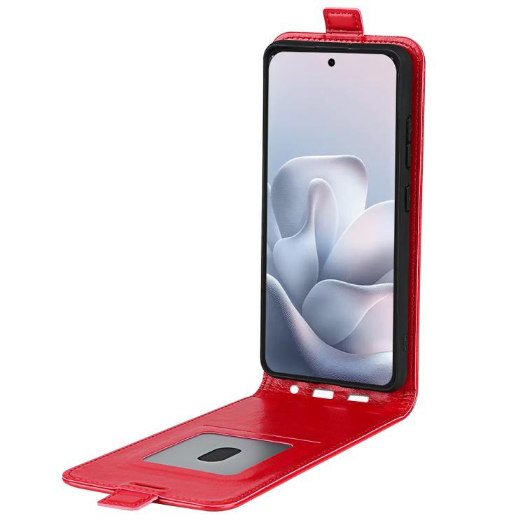 For Motorola Edge 70 Fusion R64 Texture Single Vertical Flip Leather Phone Case