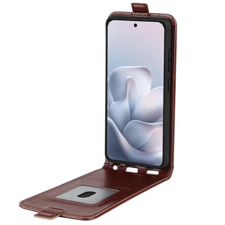 For Motorola Edge 70 Fusion R64 Texture Single Vertical Flip Leather Phone Case