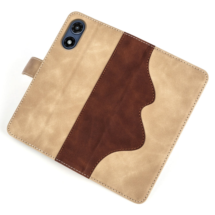 For Motorola Moto G Play 2024 Stitching Horizontal Flip Leather Phone Case