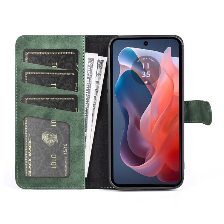 For Motorola Moto G Play 2024 Stitching Horizontal Flip Leather Phone Case
