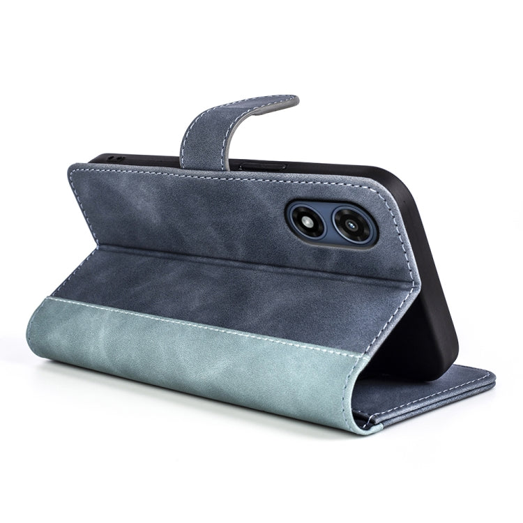 For Motorola Moto G Play 2024 Stitching Horizontal Flip Leather Phone Case