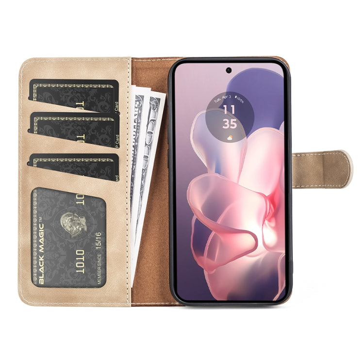 For Motolora Moto G Power 5G 2024 Stitching Horizontal Flip Leather Phone Case