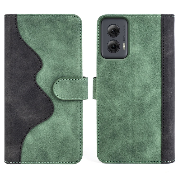 For Motolora Moto G Power 5G 2024 Stitching Horizontal Flip Leather Phone Case