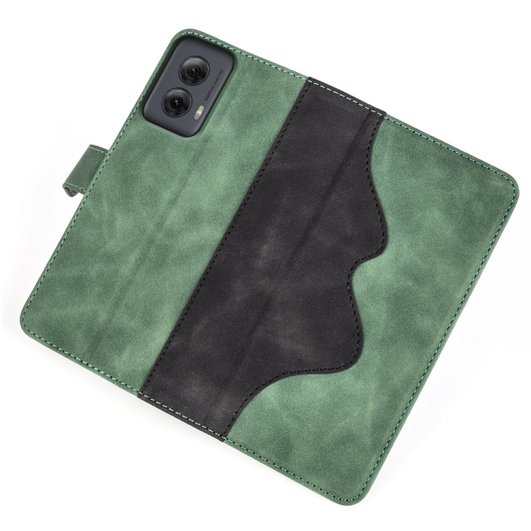 For Motolora Moto G Power 5G 2024 Stitching Horizontal Flip Leather Phone Case