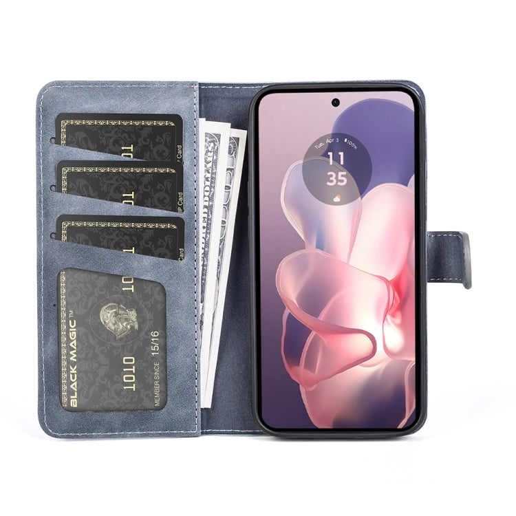 For Motolora Moto G Power 5G 2024 Stitching Horizontal Flip Leather Phone Case