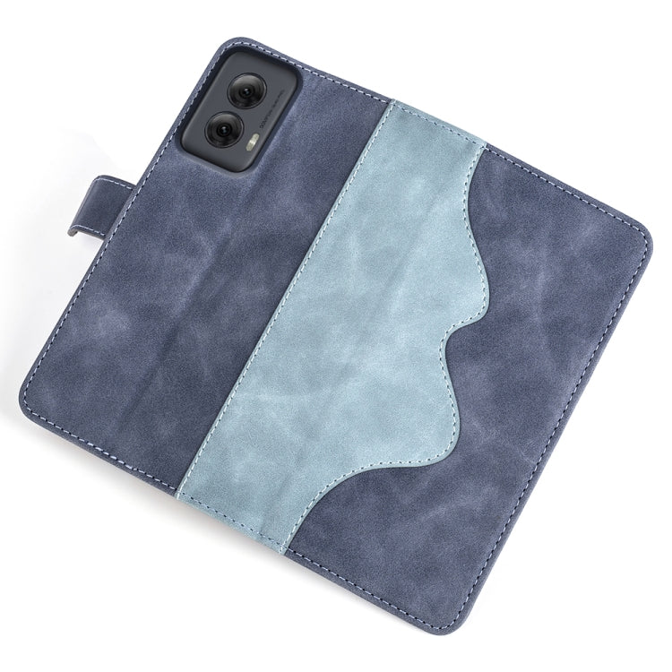 For Motolora Moto G Power 5G 2024 Stitching Horizontal Flip Leather Phone Case
