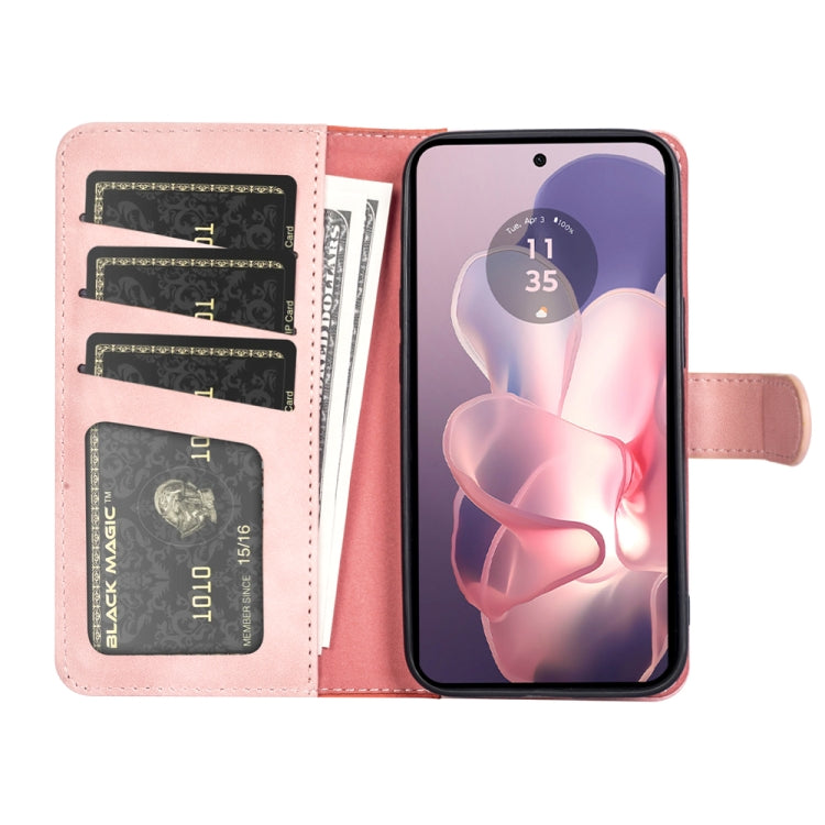 For Motolora Moto G Power 5G 2024 Stitching Horizontal Flip Leather Phone Case