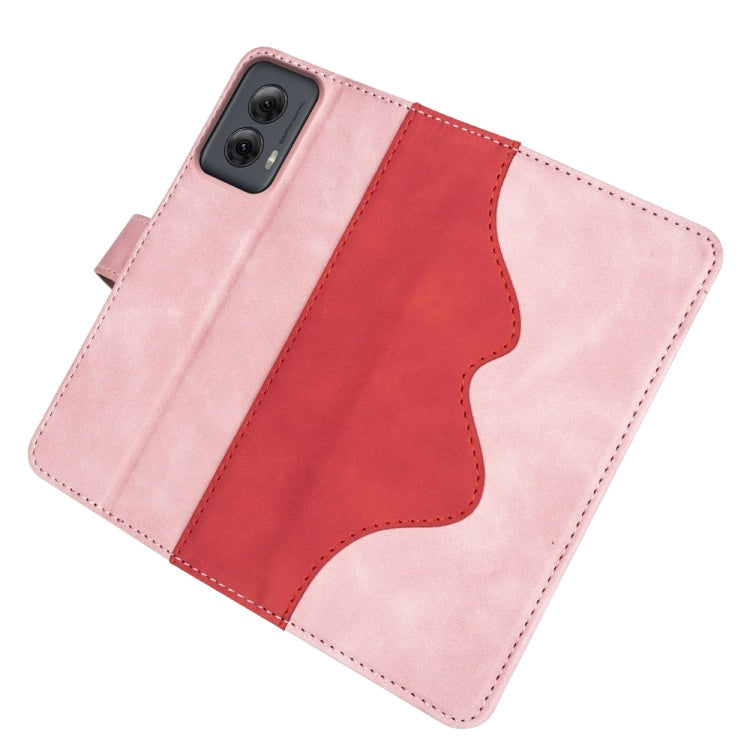 For Motolora Moto G Power 5G 2024 Stitching Horizontal Flip Leather Phone Case