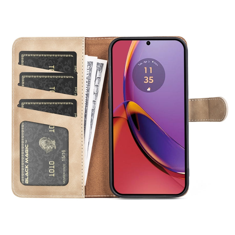 For Motolora Moto G84 Stitching Horizontal Flip Leather Phone Case