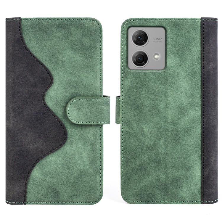 For Motolora Moto G84 Stitching Horizontal Flip Leather Phone Case