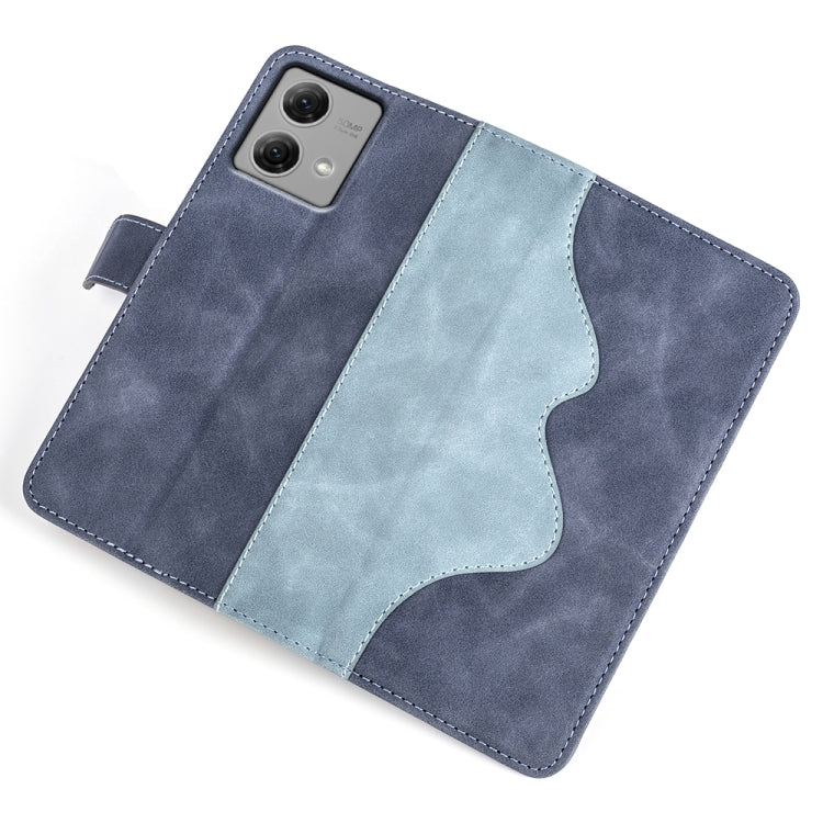 For Motolora Moto G84 Stitching Horizontal Flip Leather Phone Case