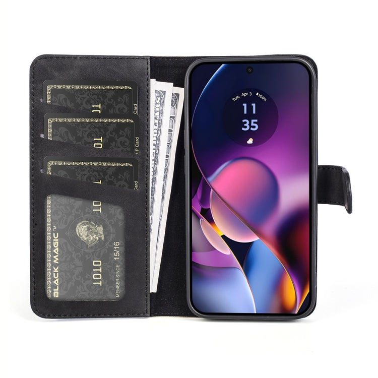 For Motolora Moto G54 Stitching Horizontal Flip Leather Phone Case