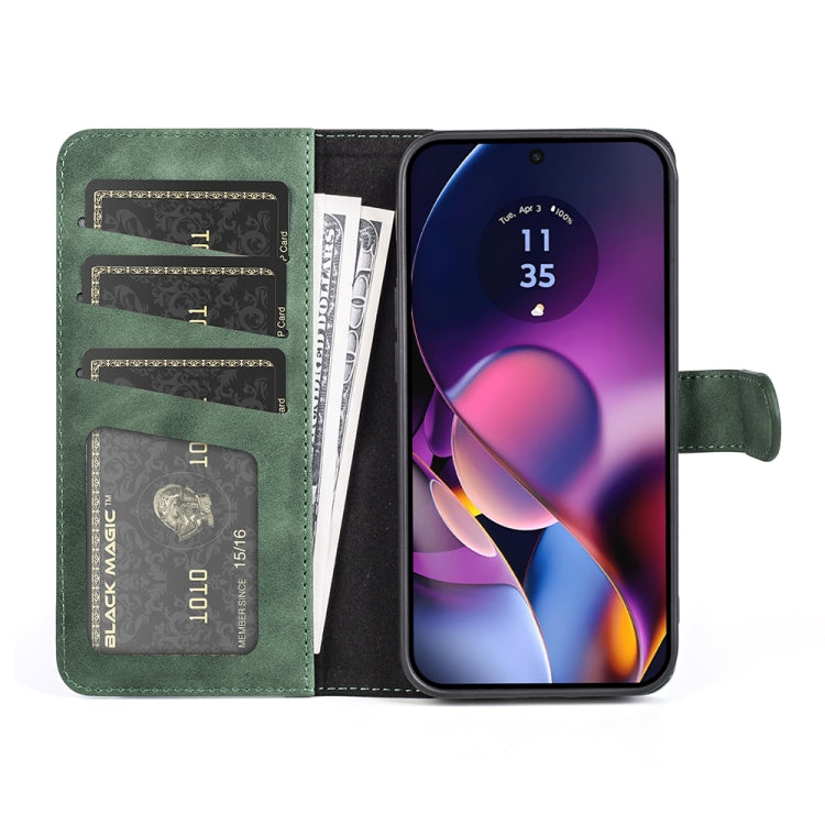 For Motolora Moto G54 Stitching Horizontal Flip Leather Phone Case