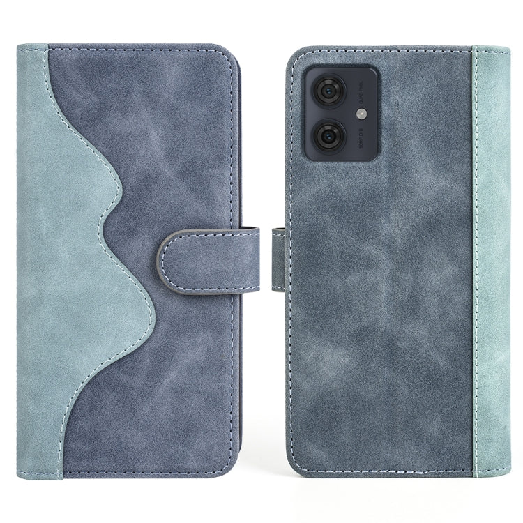 For Motolora Moto G54 Stitching Horizontal Flip Leather Phone Case