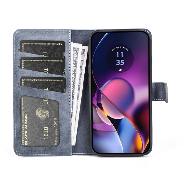 For Motolora Moto G54 Stitching Horizontal Flip Leather Phone Case