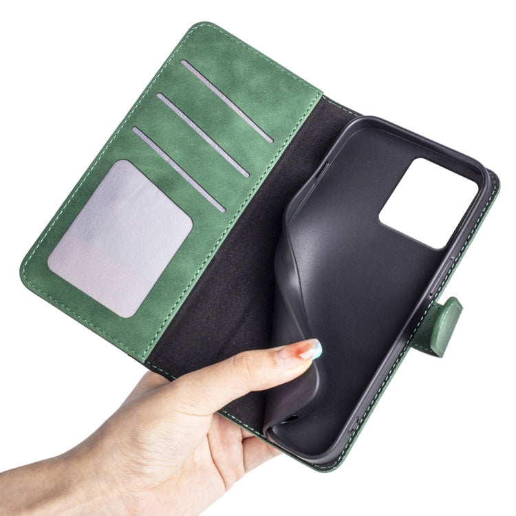 For Motolora Edge 40 Neo Stitching Horizontal Flip Leather Phone Case