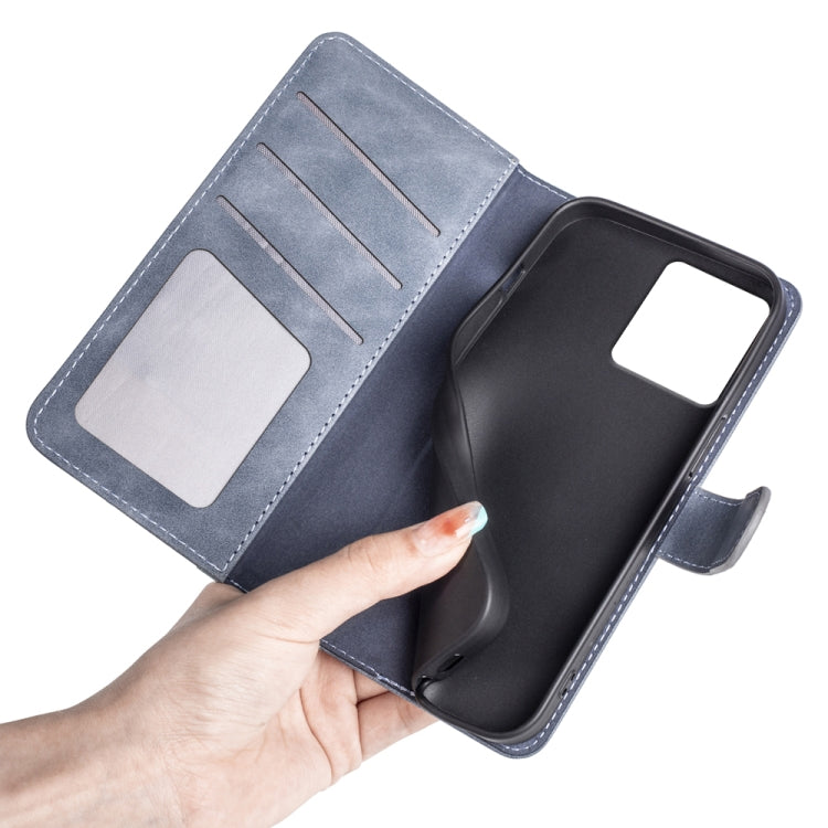 For Motolora Edge 40 Neo Stitching Horizontal Flip Leather Phone Case