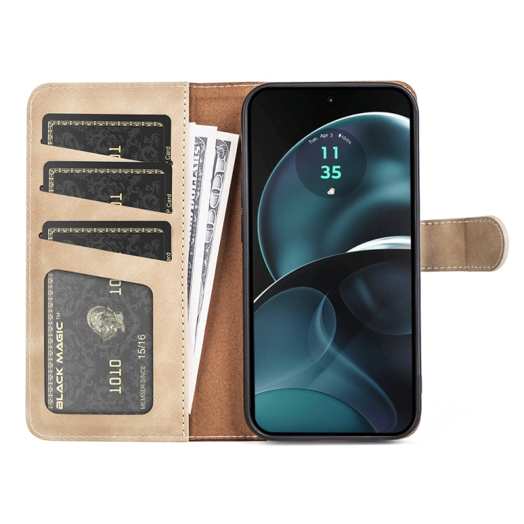 For Motolora Moto G14 Stitching Horizontal Flip Leather Phone Case