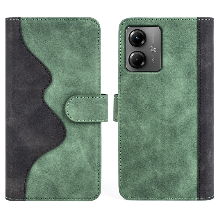 For Motolora Moto G14 Stitching Horizontal Flip Leather Phone Case