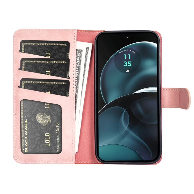 For Motolora Moto G14 Stitching Horizontal Flip Leather Phone Case