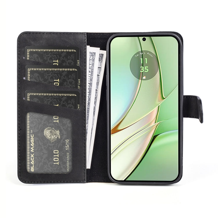 For Motolora Edge 40 Stitching Horizontal Flip Leather Phone Case