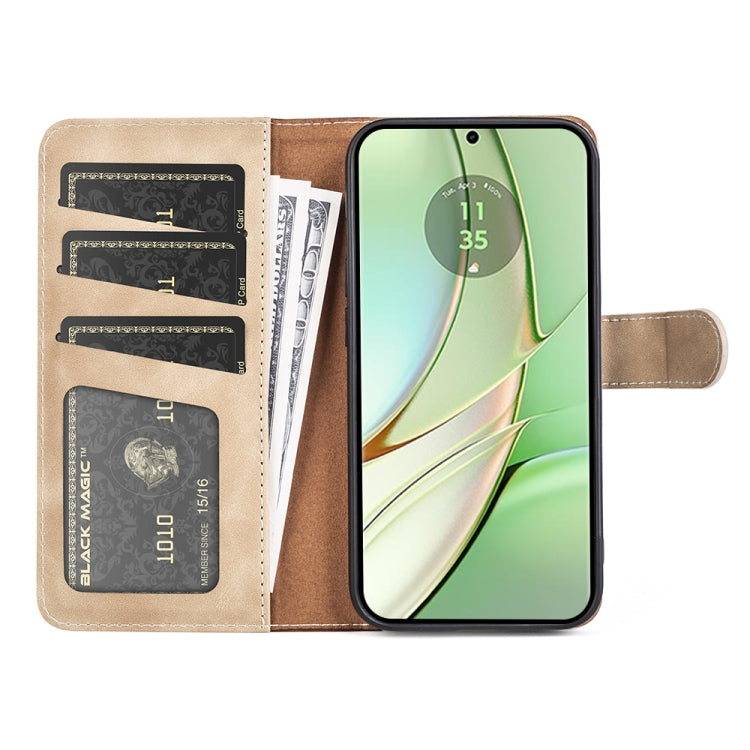 For Motolora Edge 40 Stitching Horizontal Flip Leather Phone Case
