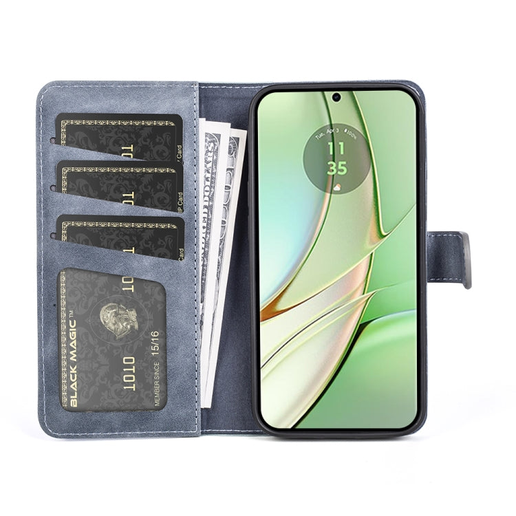For Motolora Edge 40 Stitching Horizontal Flip Leather Phone Case