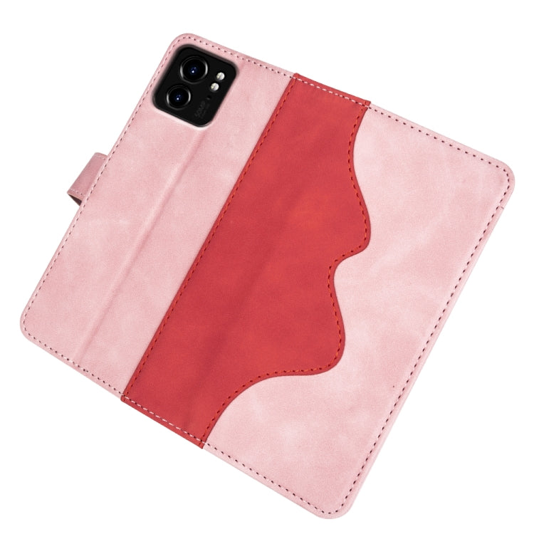 For Motolora Edge 40 Stitching Horizontal Flip Leather Phone Case