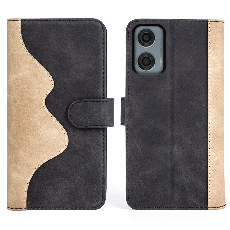 For Motolora Moto G24 Power Stitching Horizontal Flip Leather Phone Case