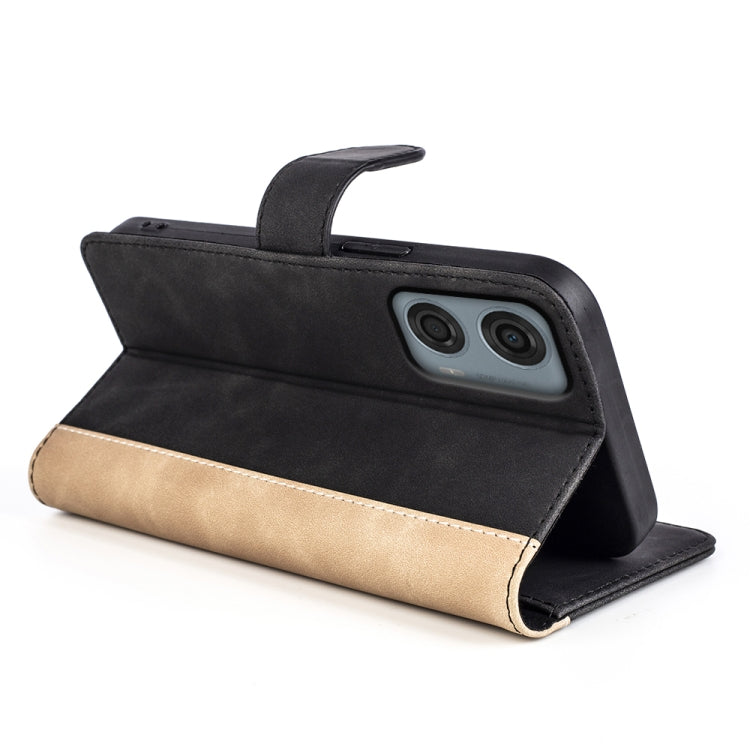 For Motolora Moto G24 Power Stitching Horizontal Flip Leather Phone Case
