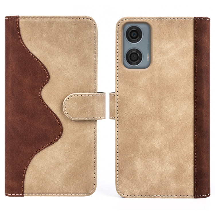 For Motolora Moto G24 Power Stitching Horizontal Flip Leather Phone Case