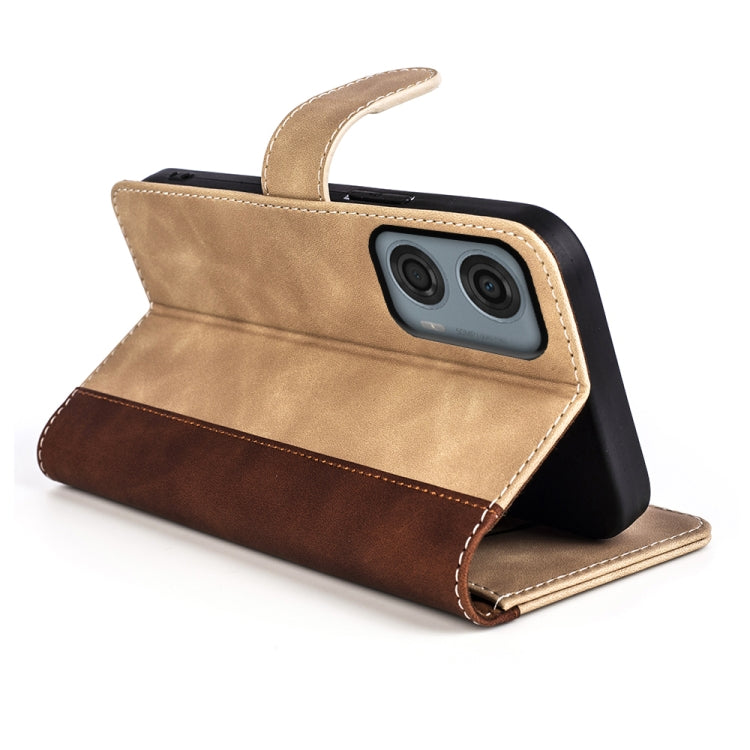For Motolora Moto G24 Power Stitching Horizontal Flip Leather Phone Case