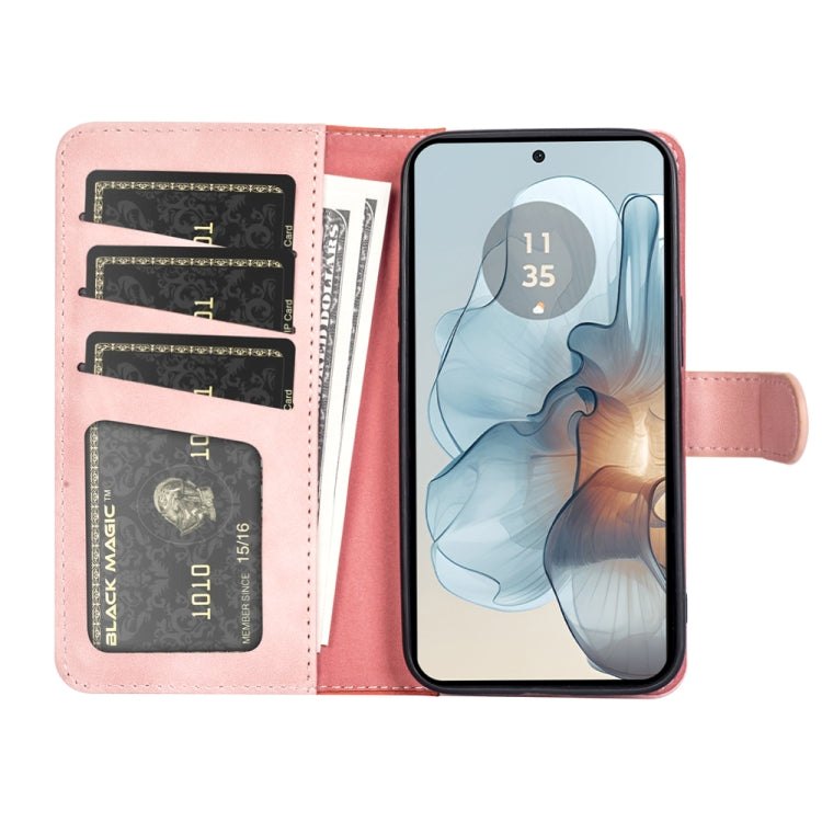 For Motolora Moto G24 Power Stitching Horizontal Flip Leather Phone Case