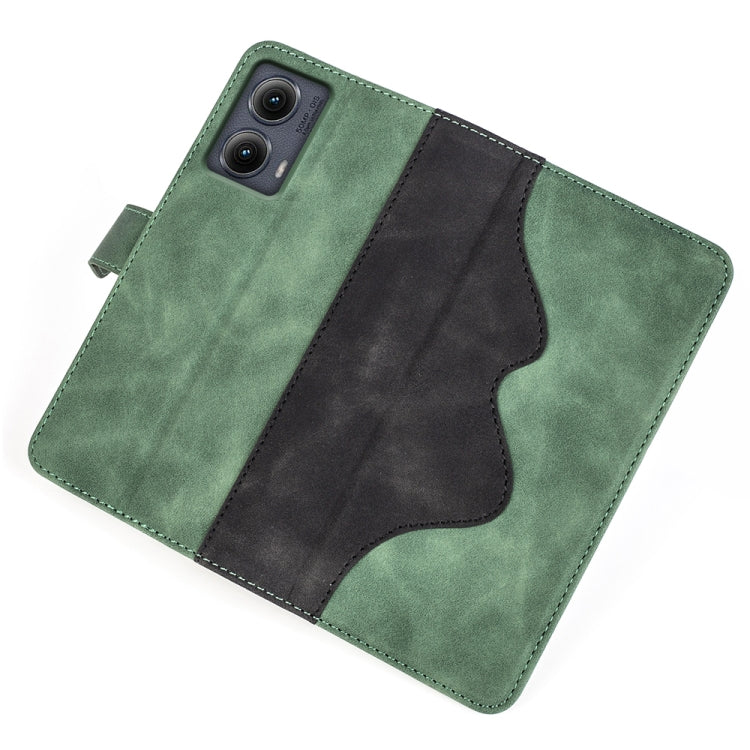 For Motolora Edge 5G 2024 Stitching Horizontal Flip Leather Phone Case