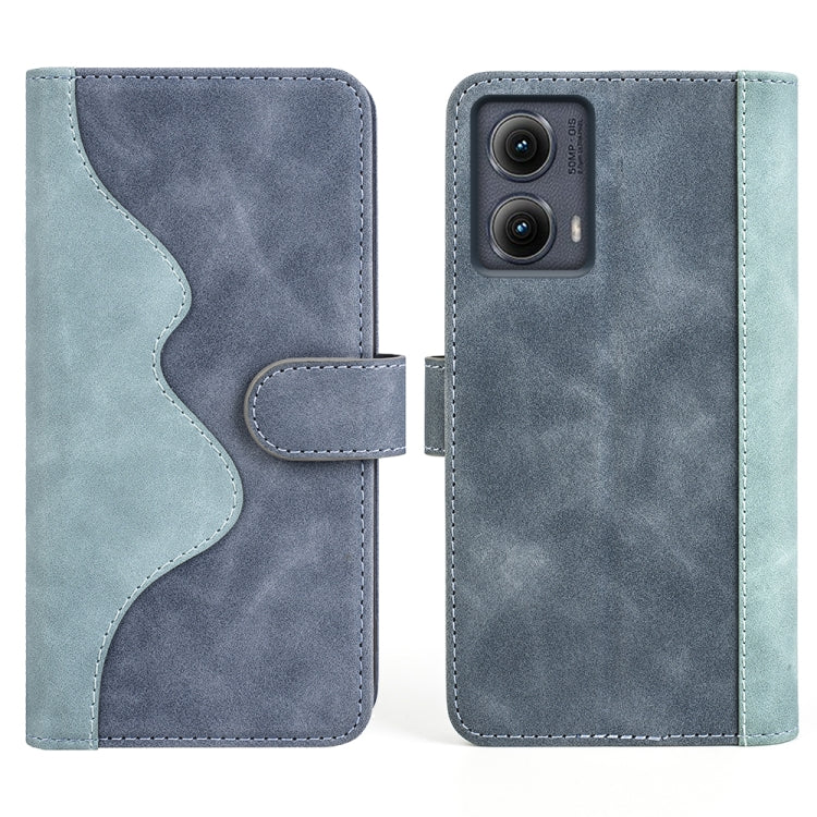 For Motolora Edge 5G 2024 Stitching Horizontal Flip Leather Phone Case