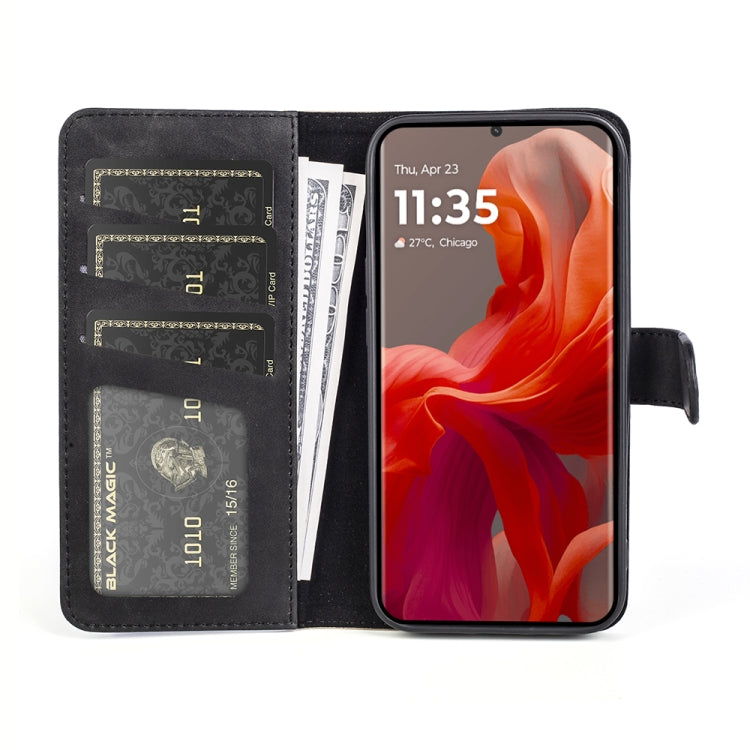 For Motolora Moto G85 5G Stitching Horizontal Flip Leather Phone Case