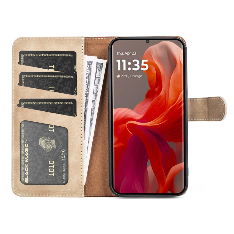 For Motolora Moto G85 5G Stitching Horizontal Flip Leather Phone Case