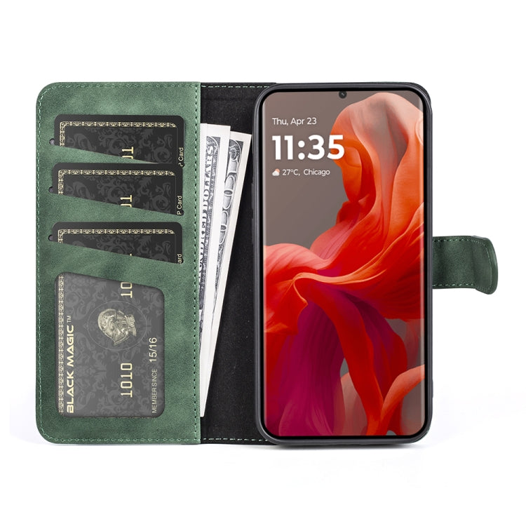 For Motolora Moto G85 5G Stitching Horizontal Flip Leather Phone Case