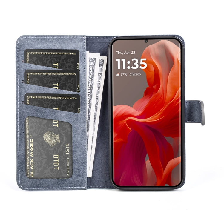 For Motolora Moto G85 5G Stitching Horizontal Flip Leather Phone Case