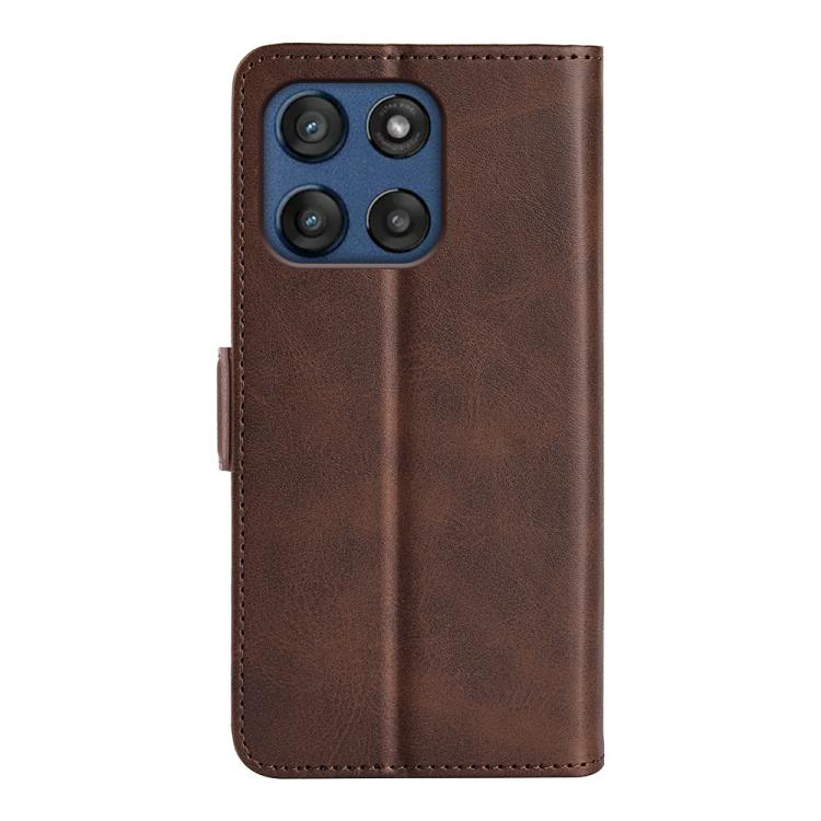 For Motorola Moto G Stylus 5G 2025 Dual-side Magnetic Buckle Horizontal Flip Leather Phone Case