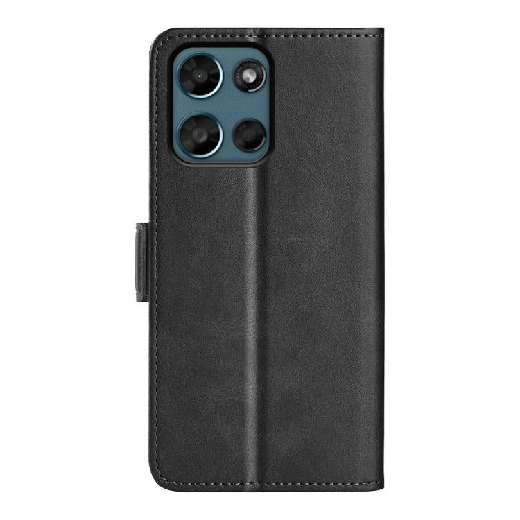 For Motorola Moto G 5G 2026 Dual-side Magnetic Buckle Horizontal Flip Leather Phone Case