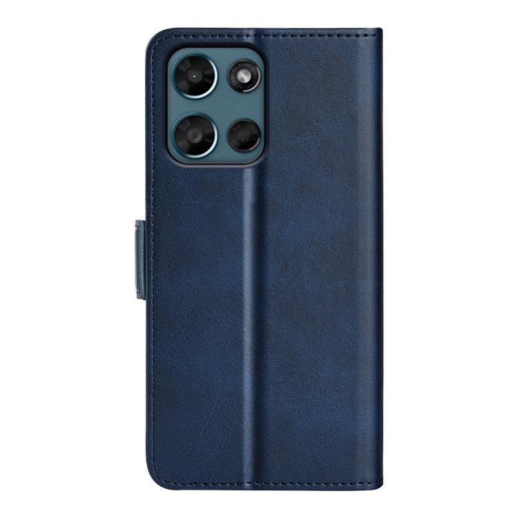For Motorola Moto G 5G 2026 Dual-side Magnetic Buckle Horizontal Flip Leather Phone Case